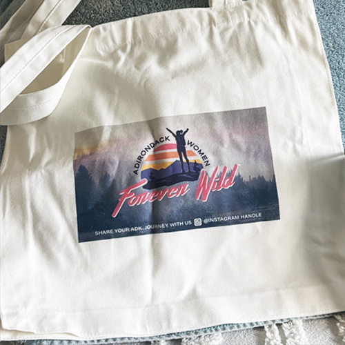 adirondack women forever wild tote bag